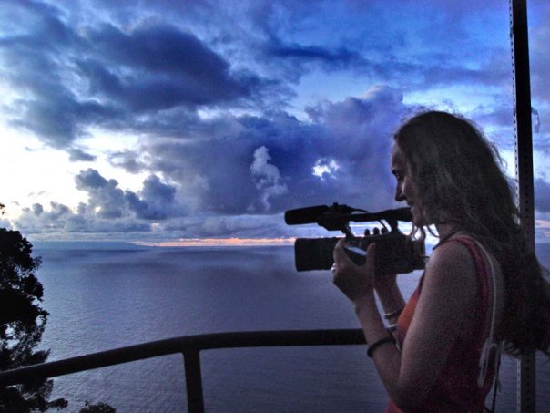 VESNA BOZOVIC SHOOTING IN HAWAI