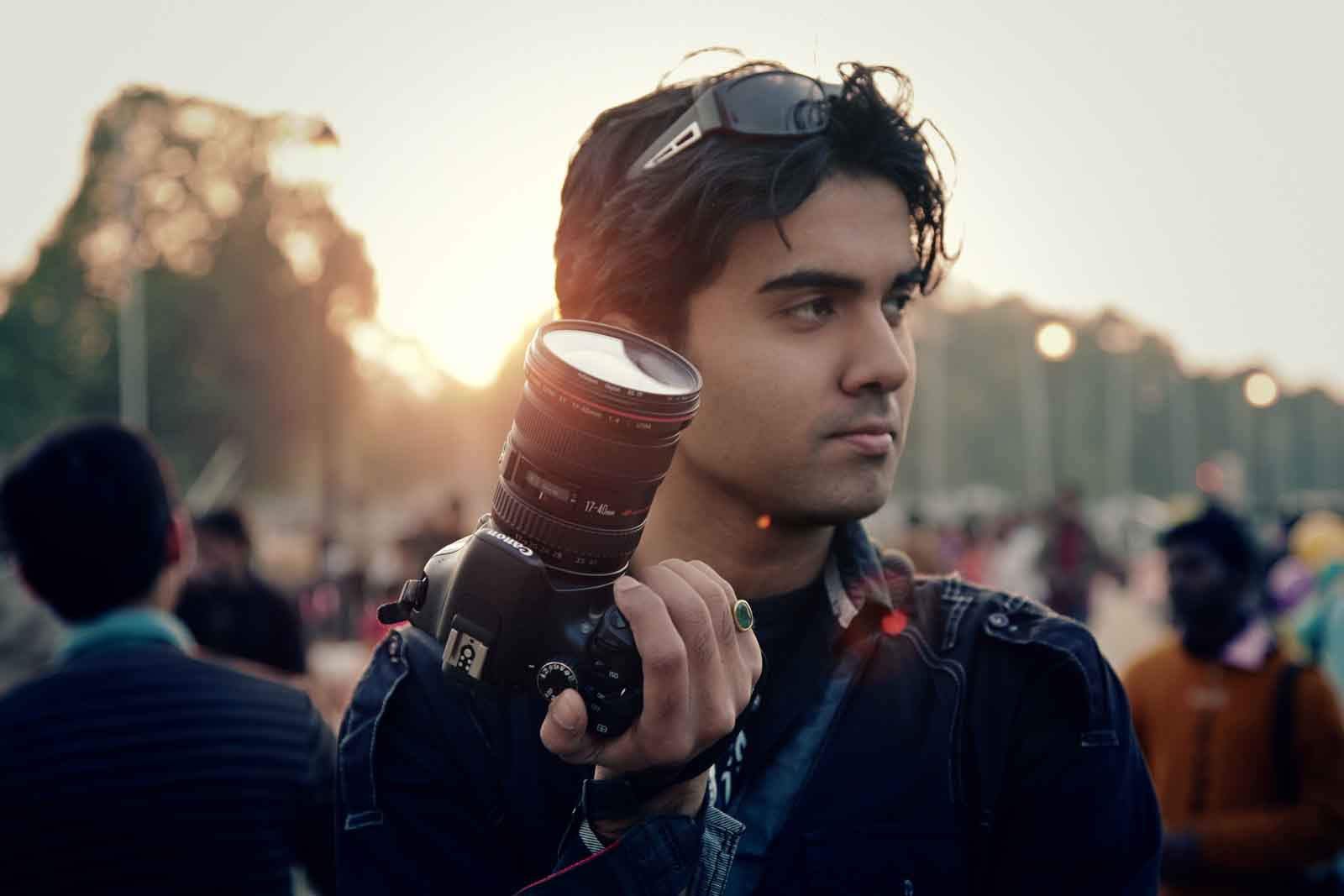 SUNNY ZORAWAR SHOOTING THE YET 'UNTITLED' TV COMMERCIAL SPOT