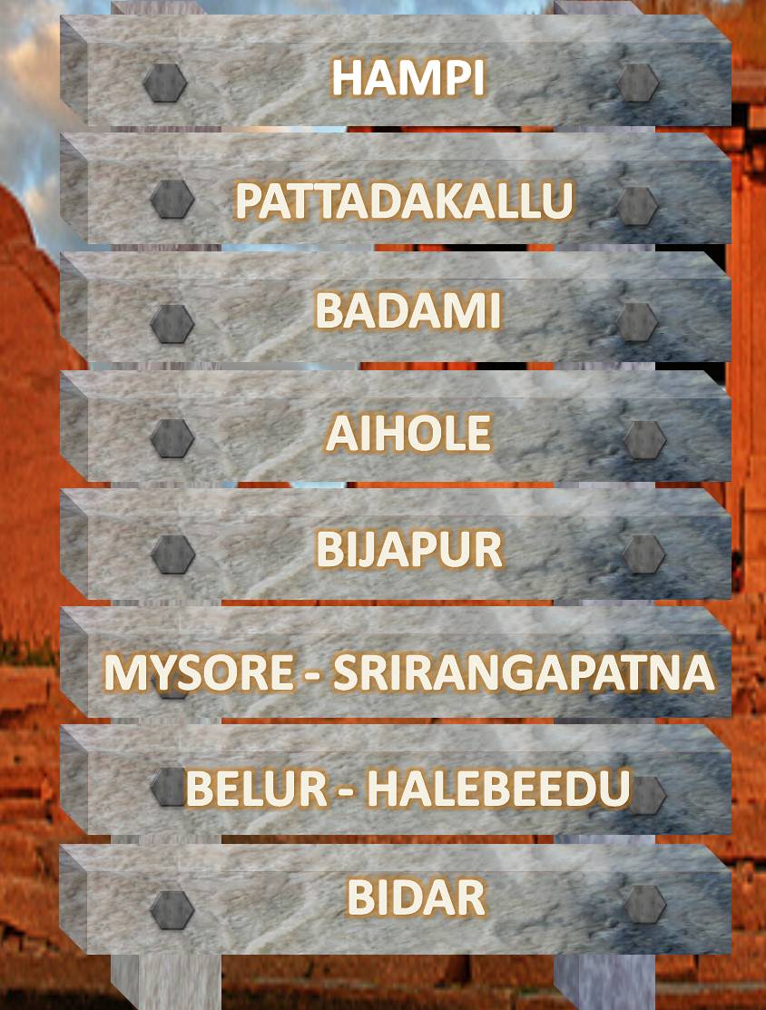 name the three kingdoms of ancient karnataka