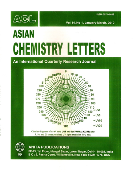 Asian Chemistry Letters